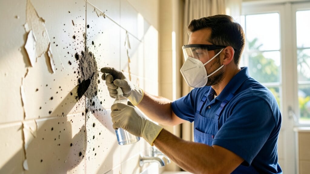 Mold remediation company in Miami FL showcasing expertise from over 350 jobs in mold removal and restoration.