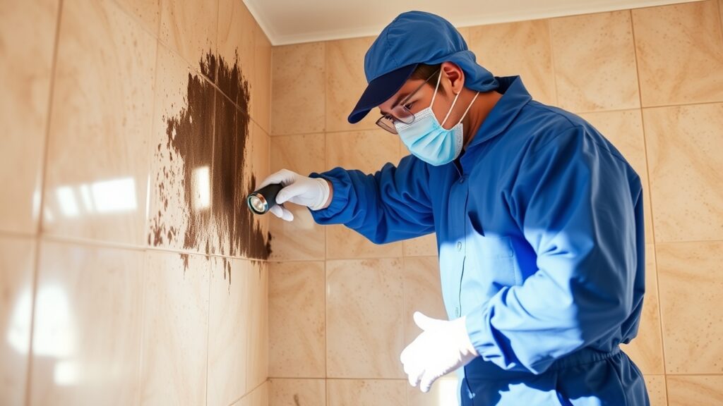 Mold remediation process in Aventura FL highlighting mold smells and cleanup techniques for effective mold removal