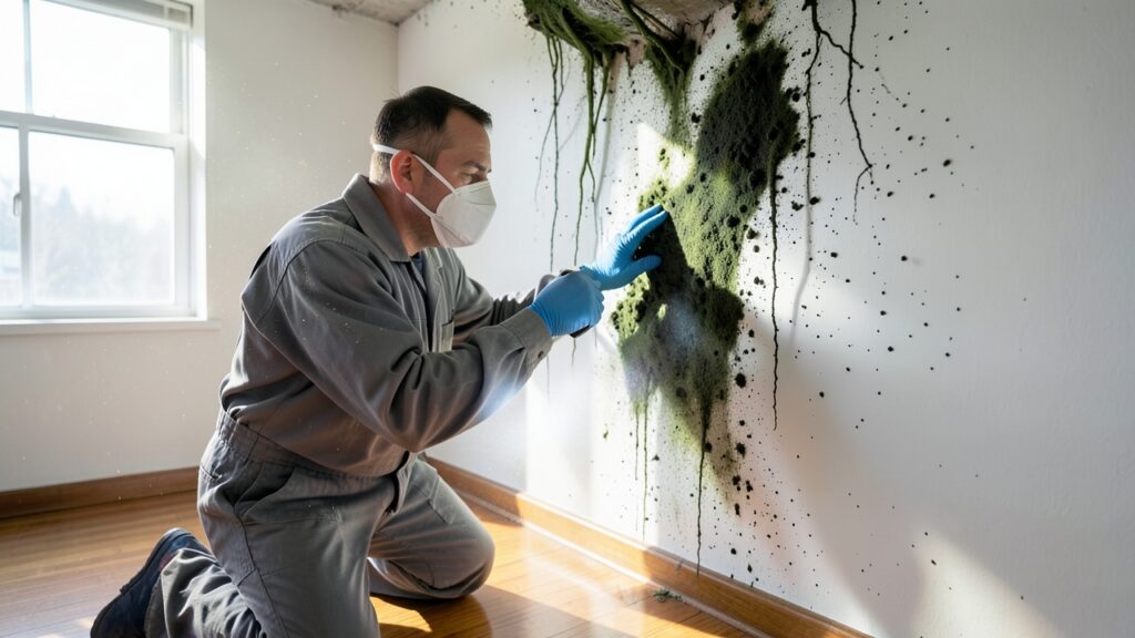 Mold remediation process in Homestead FL home showing professional cleanup and prevention techniques